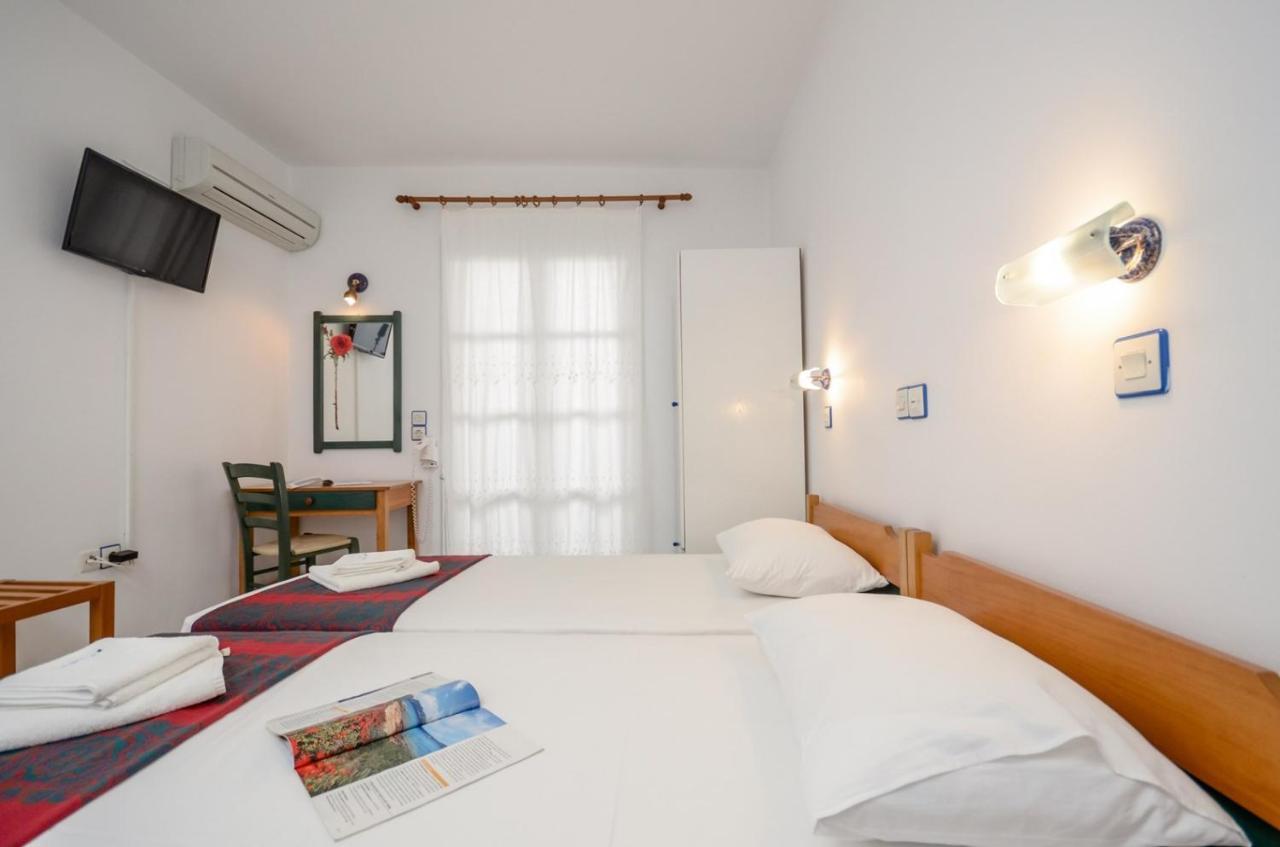 Nostos Studios At Saint George Beach Agios Georgios Chora Naxos Town Naxos City ภายนอก รูปภาพ