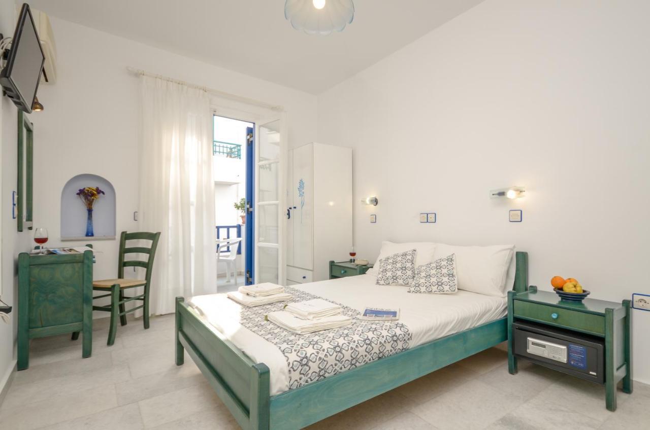 Nostos Studios At Saint George Beach Agios Georgios Chora Naxos Town Naxos City ภายนอก รูปภาพ
