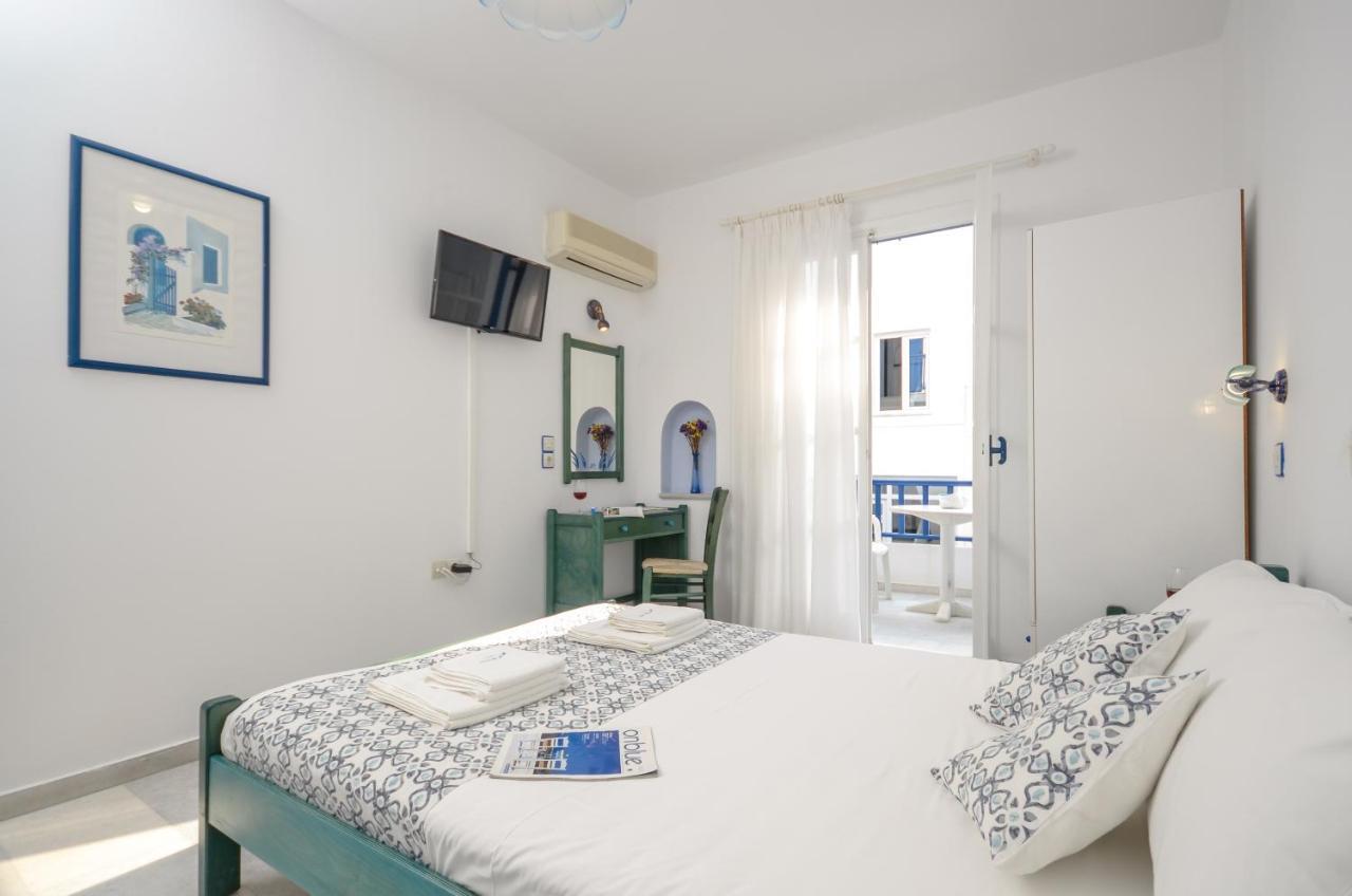 Nostos Studios At Saint George Beach Agios Georgios Chora Naxos Town Naxos City ภายนอก รูปภาพ