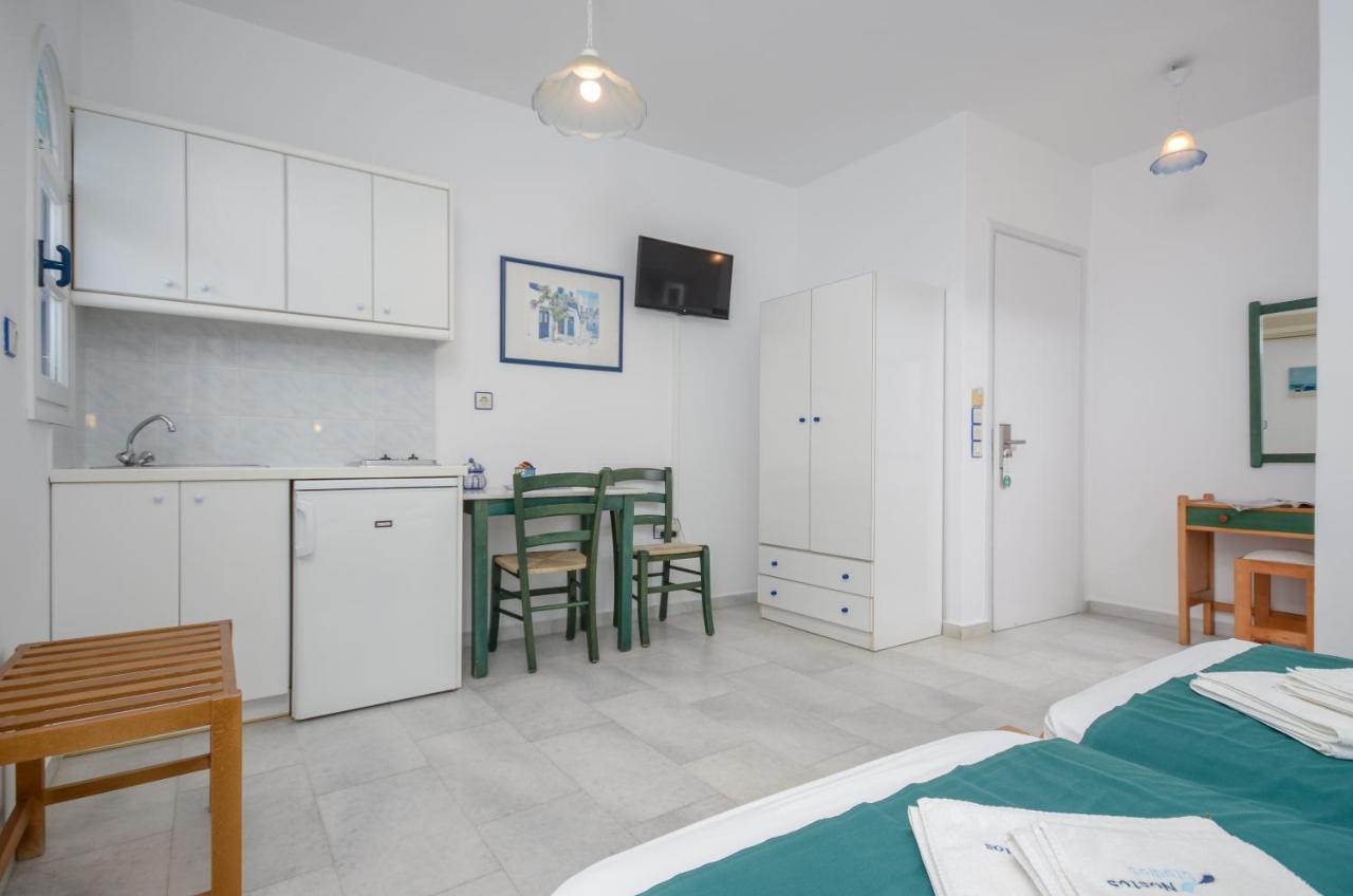 Nostos Studios At Saint George Beach Agios Georgios Chora Naxos Town Naxos City ภายนอก รูปภาพ