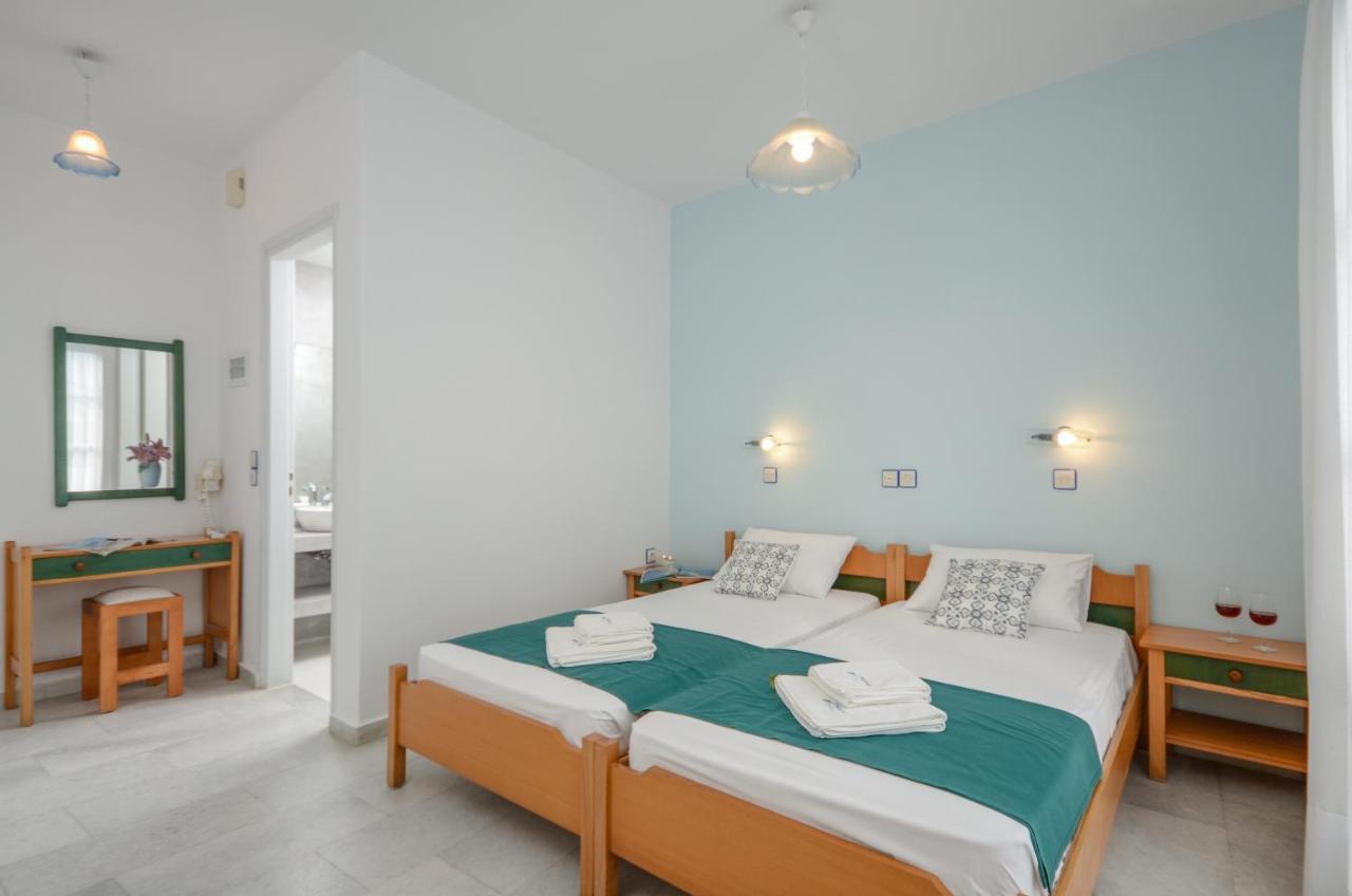 Nostos Studios At Saint George Beach Agios Georgios Chora Naxos Town Naxos City ภายนอก รูปภาพ